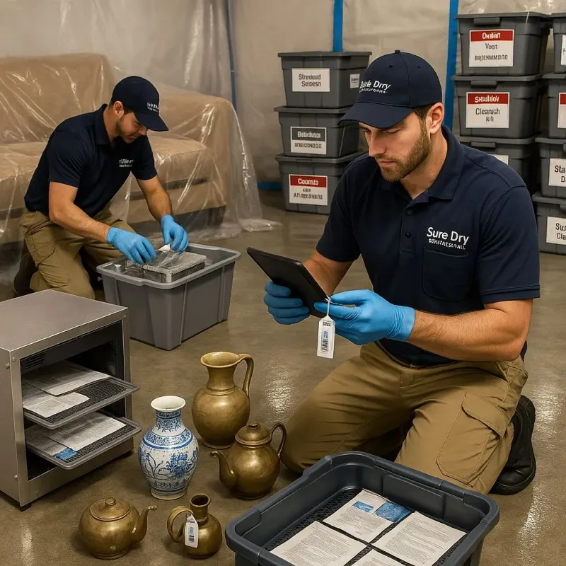 Content Protection and Restoration process in Whitehall, WI